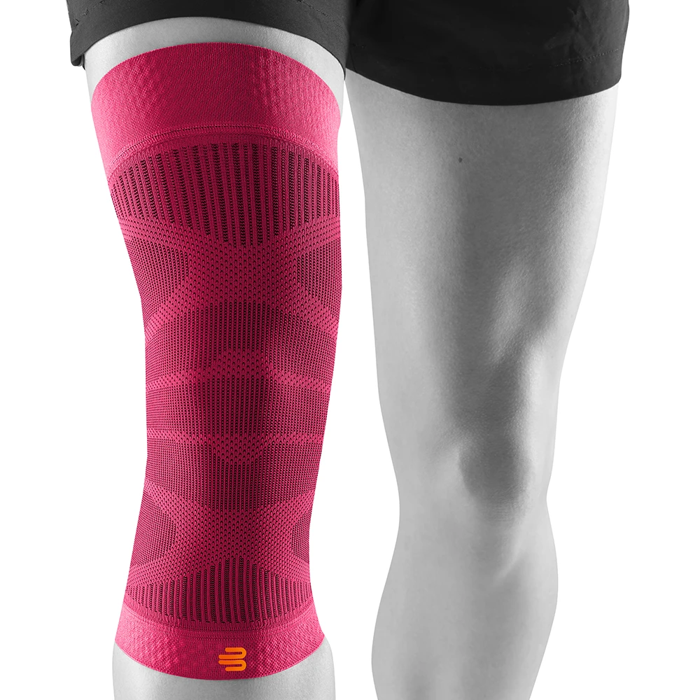 Bauerfeind SPORTS COMPRESSION KNEE SUPPORT Pink 4 Bauerfeind SPORTS COMPRESSION KNEE SUPPORT Pink – Bild 2