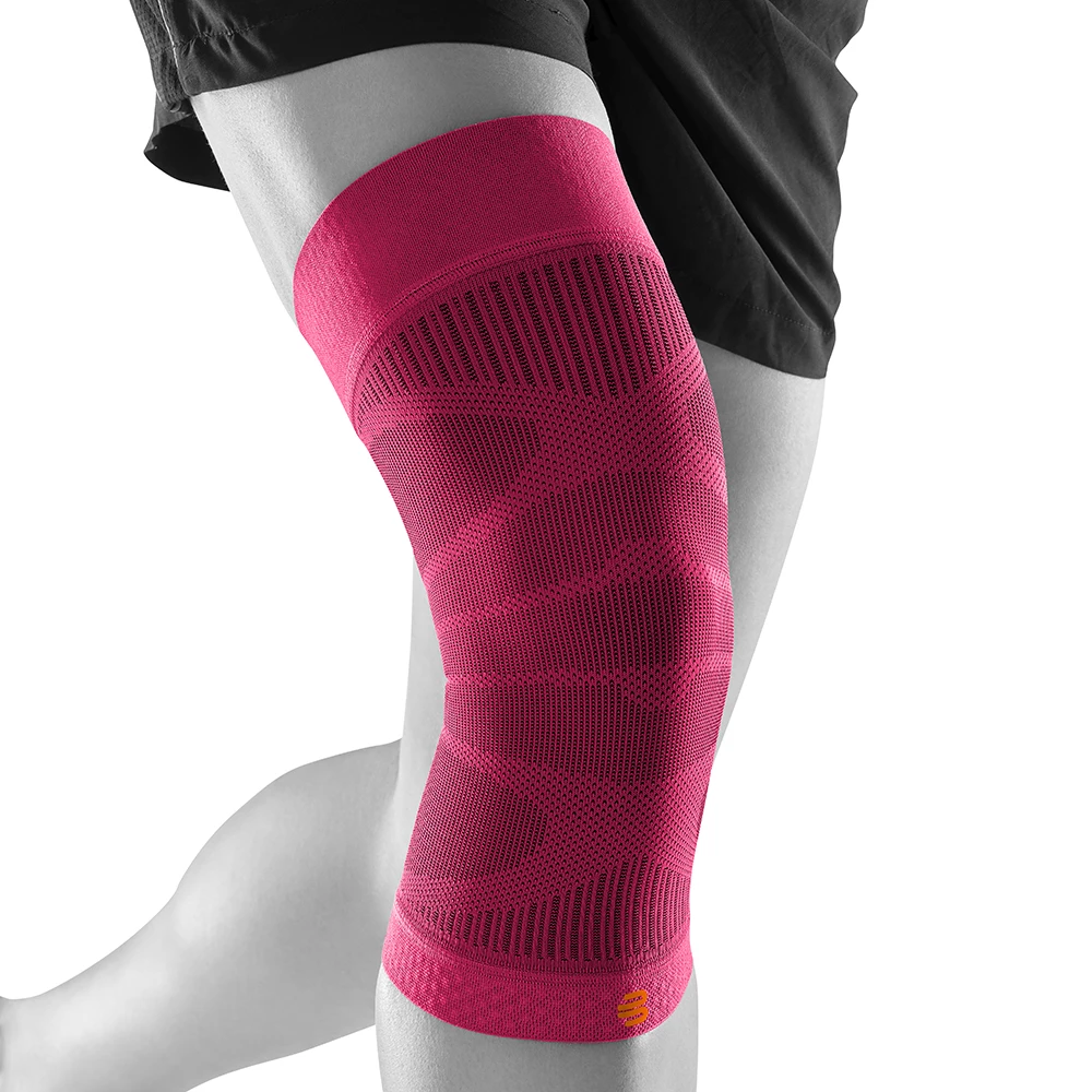 Bauerfeind SPORTS COMPRESSION KNEE SUPPORT Pink 6 Bauerfeind SPORTS COMPRESSION KNEE SUPPORT Pink – Bild 4