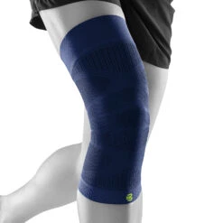 Bauerfeind SPORTS COMPRESSION KNEE SUPPORT Blau (navy) -Bauerfeind Verkaufsgeschäft BA000000029 500 03