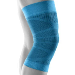 Bauerfeind SPORTS COMPRESSION KNEE SUPPORT Blau (rivera) 12 Bauerfeind SPORTS COMPRESSION KNEE SUPPORT Blau (rivera) -Bauerfeind Verkaufsgeschäft BA000000029 550 04