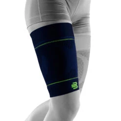 Bauerfeind SC SLEEVES UPPER LEG Blau (marineblau)