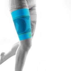 Bauerfeind SC SLEEVES UPPER LEG Blau (rivera) -Bauerfeind Verkaufsgeschäft BA293457200 380 04