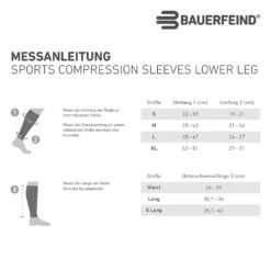 Bauerfeind SC SLEEVES LOWER LEG Rot 11 Bauerfeind SC SLEEVES LOWER LEG Rot -Bauerfeind Verkaufsgeschäft BA293520200 350 05